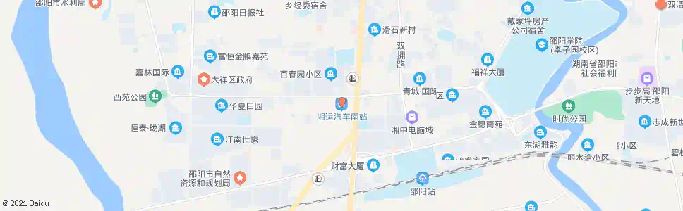 邵阳汽车南站_公交站地图_邵阳公交_妙搜公交查询2025
