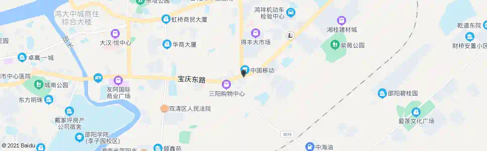 邵阳双清区政府_公交站地图_邵阳公交_妙搜公交查询2025