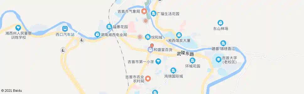 湘西边城宾馆_公交站地图_湘西公交_妙搜公交查询2025