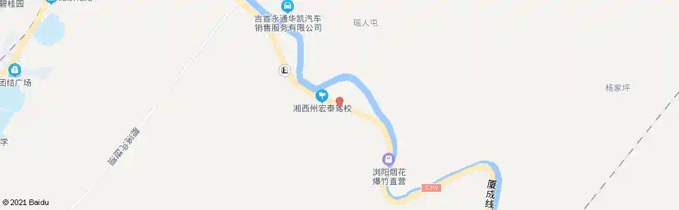 湘西青山湾_公交站地图_湘西公交_妙搜公交查询2025