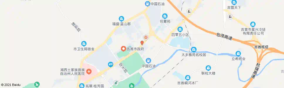 湘西教师花园_公交站地图_湘西公交_妙搜公交查询2025