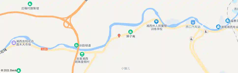 湘西马坳村_公交站地图_湘西公交_妙搜公交查询2025