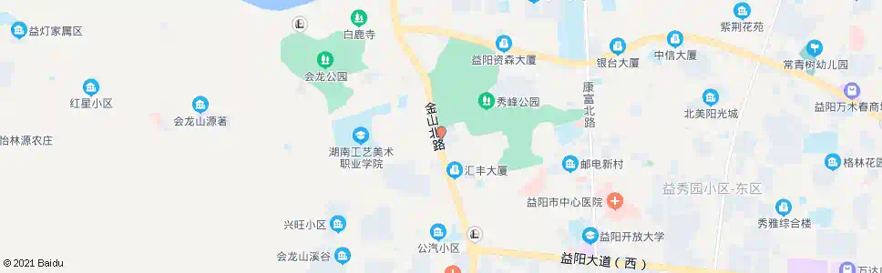 益阳秀峰住宅区_公交站地图_益阳公交_妙搜公交查询2025