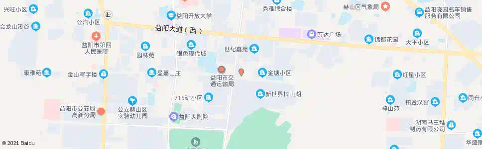 益阳市中级人民法院_公交站地图_益阳公交_妙搜公交查询2025