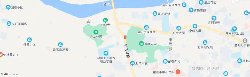 益阳秀峰公园_公交站地图_益阳公交_妙搜公交查询2025