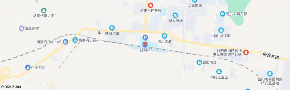 益阳白鹿舗_公交站地图_益阳公交_妙搜公交查询2025