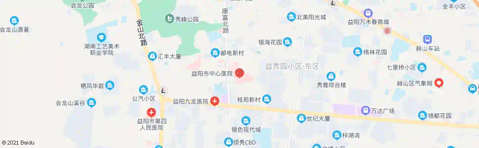 益阳中西结合医院_公交站地图_益阳公交_妙搜公交查询2025