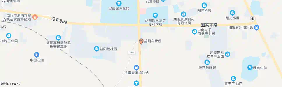 益阳市交警支队_公交站地图_益阳公交_妙搜公交查询2025