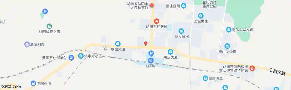 益阳万城国际_公交站地图_益阳公交_妙搜公交查询2025