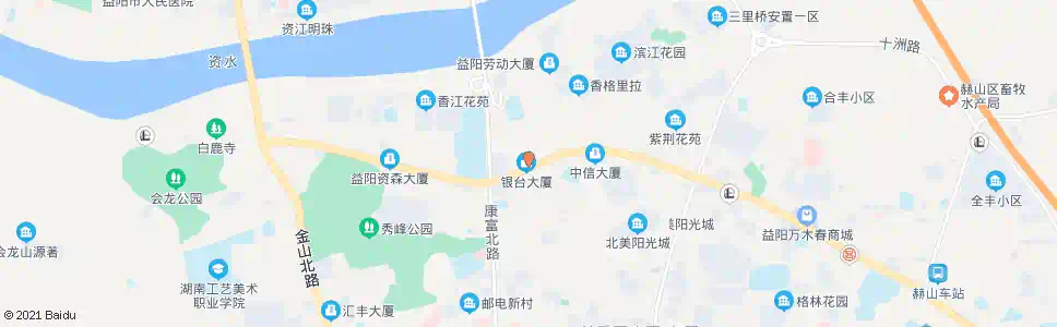 益阳银台大酒店_公交站地图_益阳公交_妙搜公交查询2025