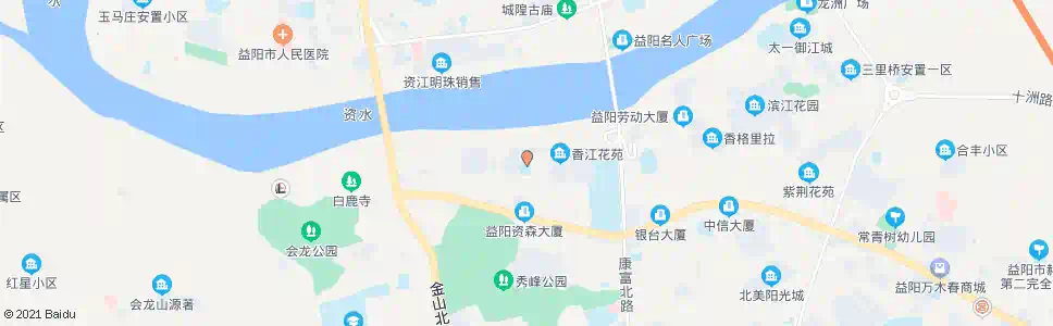 益阳西流湾小学_公交站地图_益阳公交_妙搜公交查询2025