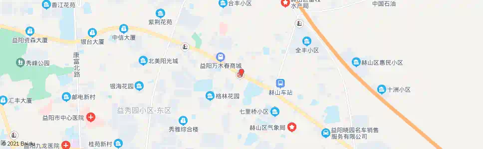 益阳实验学校_公交站地图_益阳公交_妙搜公交查询2025