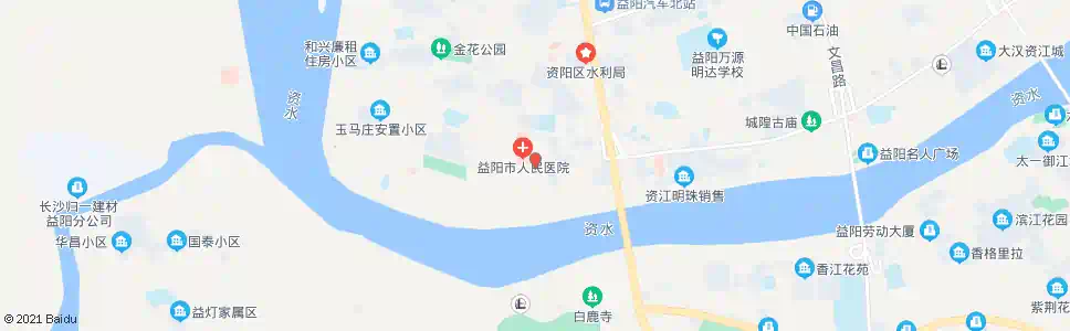 益阳市二人民医院_公交站地图_益阳公交_妙搜公交查询2025