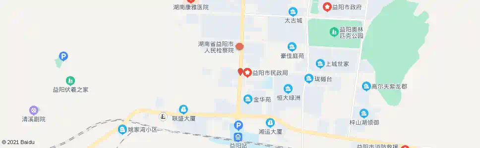 益阳鹿角园_公交站地图_益阳公交_妙搜公交查询2025