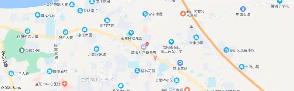 益阳商业步行街_公交站地图_益阳公交_妙搜公交查询2025