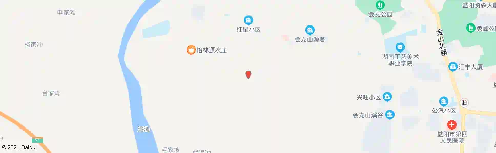 益阳鹿泉山庄_公交站地图_益阳公交_妙搜公交查询2025