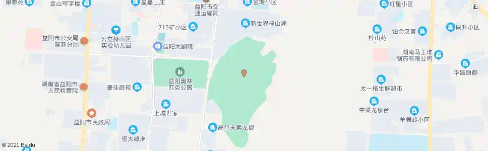 益阳高尔夫俱乐部_公交站地图_益阳公交_妙搜公交查询2025