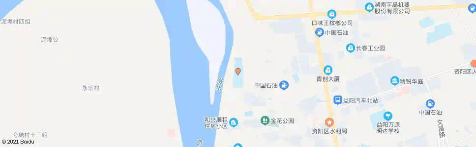 益阳市六中高中部_公交站地图_益阳公交_妙搜公交查询2025