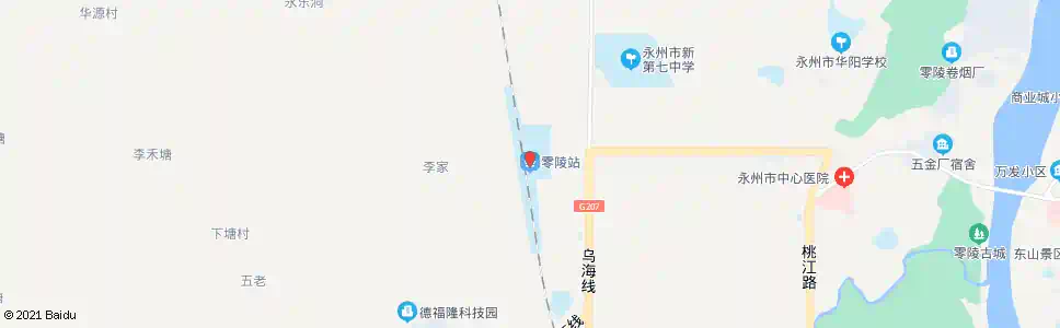 永州零陵监狱_公交站地图_永州公交_妙搜公交查询2025