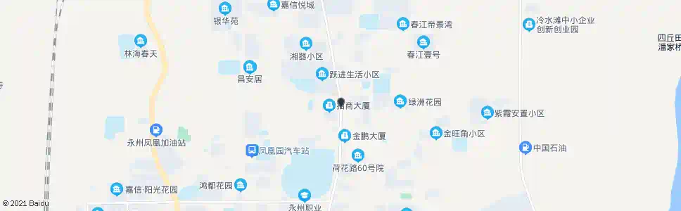 永州凤凰园管委会_公交站地图_永州公交_妙搜公交查询2025