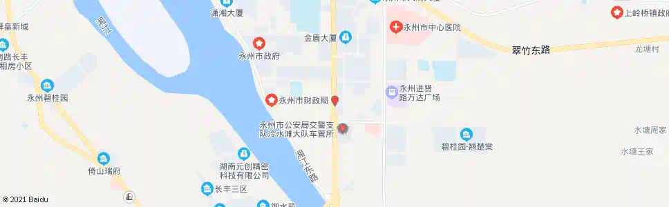 永州冷区交警大队_公交站地图_永州公交_妙搜公交查询2025