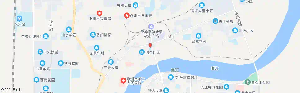 永州银龙电脑城_公交站地图_永州公交_妙搜公交查询2025