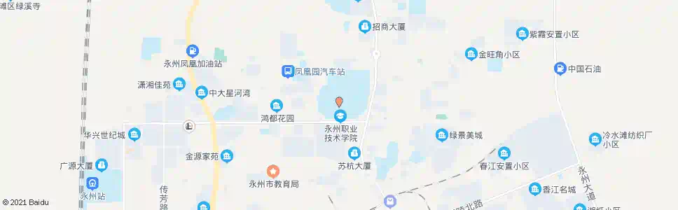 永州市职院信息工程学院_公交站地图_永州公交_妙搜公交查询2025