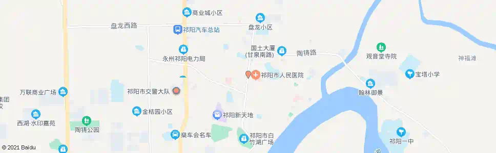 永州市人民医院_公交站地图_永州公交_妙搜公交查询2025