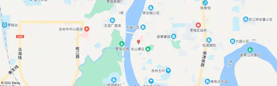 永州正大街_公交站地图_永州公交_妙搜公交查询2025