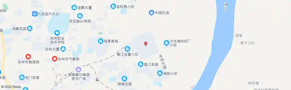 永州三多亭大市场_公交站地图_永州公交_妙搜公交查询2025