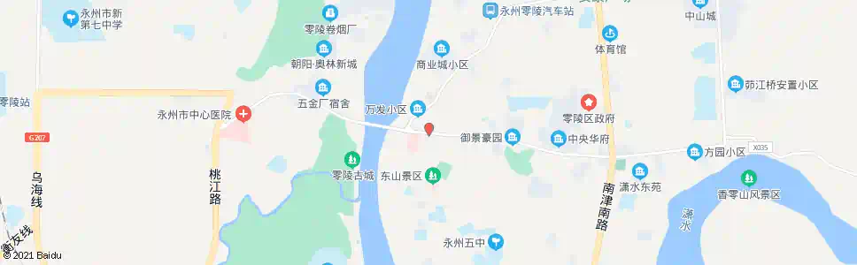 永州市四医院_公交站地图_永州公交_妙搜公交查询2025