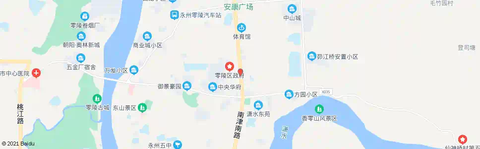 永州芝区政府_公交站地图_永州公交_妙搜公交查询2025