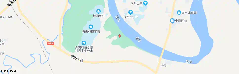 永州朝阳公园_公交站地图_永州公交_妙搜公交查询2025