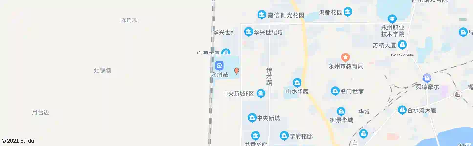 永州邮电广场_公交站地图_永州公交_妙搜公交查询2025
