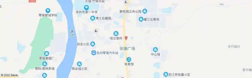 永州零陵商贸旅游学院_公交站地图_永州公交_妙搜公交查询2025