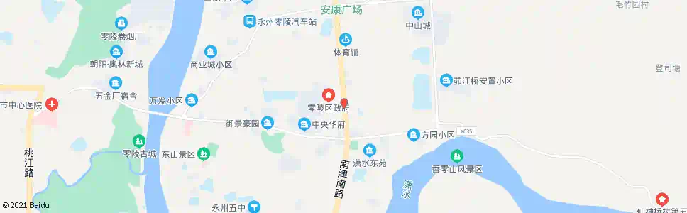 永州零陵区政府_公交站地图_永州公交_妙搜公交查询2025