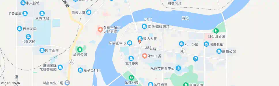 永州河东邮政广场_公交站地图_永州公交_妙搜公交查询2025