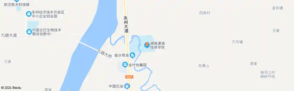 永州九嶷山职业技术学院_公交站地图_永州公交_妙搜公交查询2025