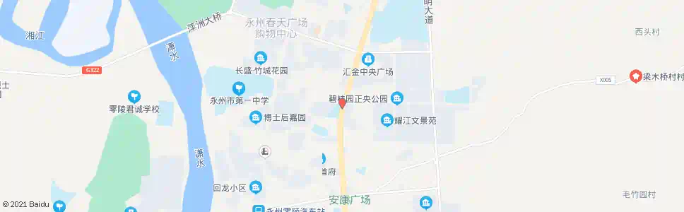 永州市交警支队_公交站地图_永州公交_妙搜公交查询2025