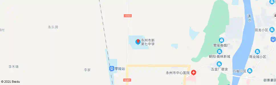 永州市七中_公交站地图_永州公交_妙搜公交查询2025