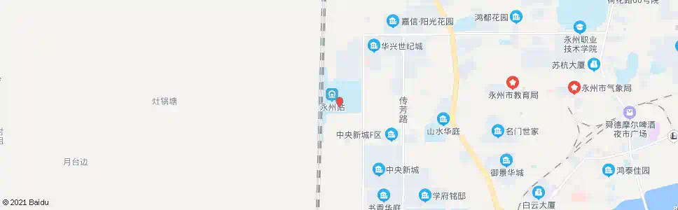 永州永州新火车站_公交站地图_永州公交_妙搜公交查询2025