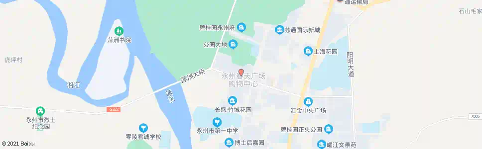 永州时代阳光制药厂_公交站地图_永州公交_妙搜公交查询2025
