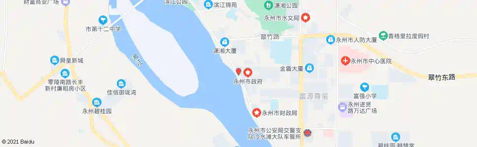 永州逸云路口_公交站地图_永州公交_妙搜公交查询2025