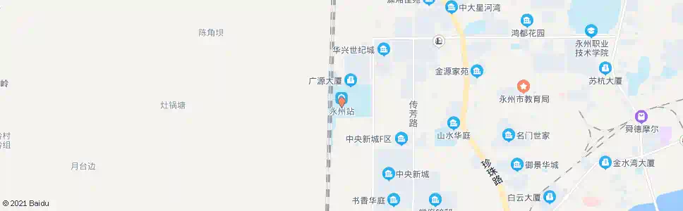 永州萍洲开发区大门_公交站地图_永州公交_妙搜公交查询2025