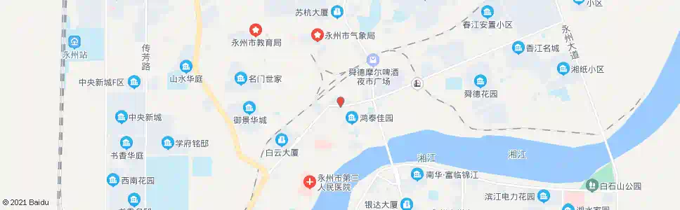 永州万喜登酒店_公交站地图_永州公交_妙搜公交查询2025