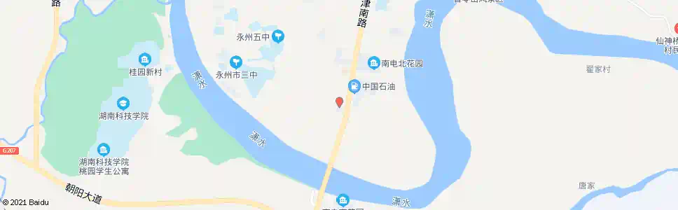 永州南津渡水电站_公交站地图_永州公交_妙搜公交查询2025