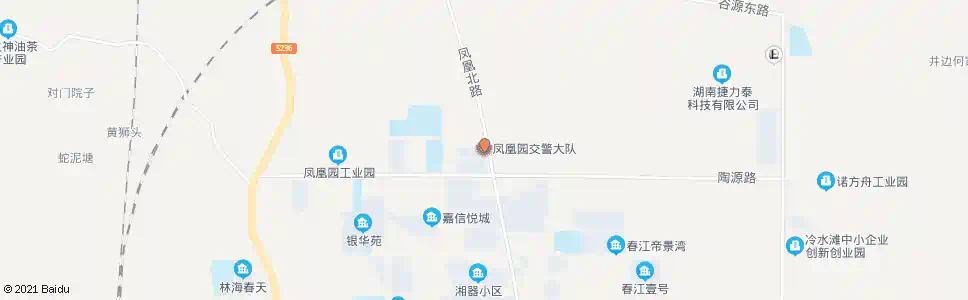 永州凤凰园交警大队_公交站地图_永州公交_妙搜公交查询2025