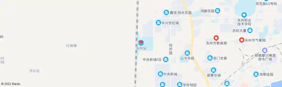 永州火车站_公交站地图_永州公交_妙搜公交查询2025