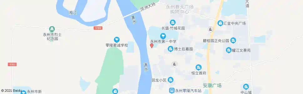 永州市一中_公交站地图_永州公交_妙搜公交查询2025
