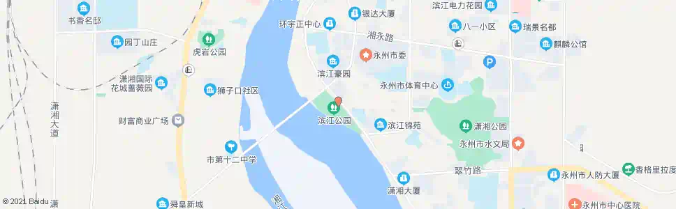 永州滨江广场_公交站地图_永州公交_妙搜公交查询2025
